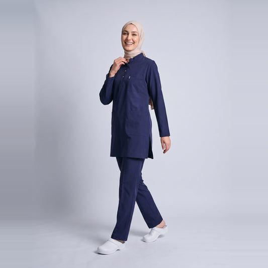 Patriot Blue Karya Tesettür Üniforma Takım - 2