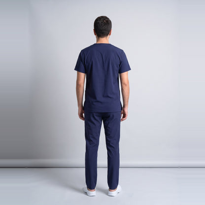 Lacivert Hemşire Forması Likralı Scrubs Takım (Patriot Blue) - 8