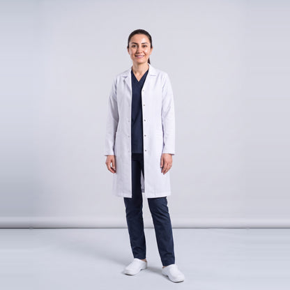 Kadın Doktor Önlüğü – Klasik Yaka - 1
