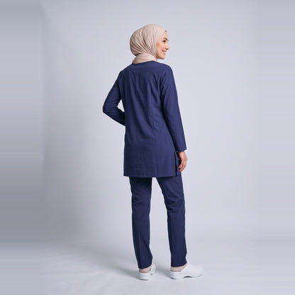 Patriot Blue Karya Tesettür Üniforma Takım - 3