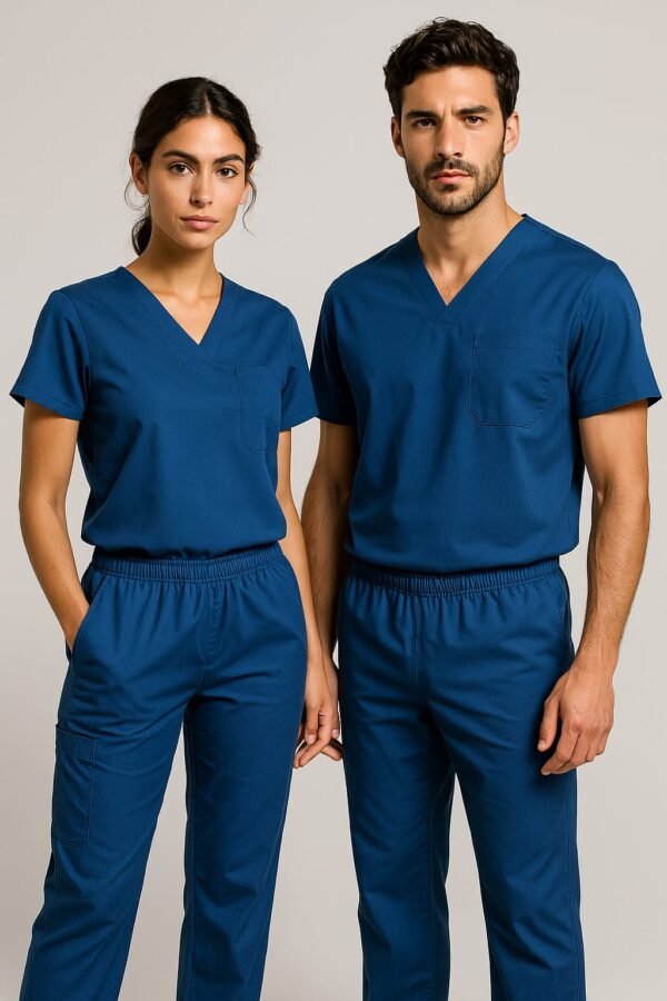 Unisex Likralı Scrubs Alt-Üst Takım